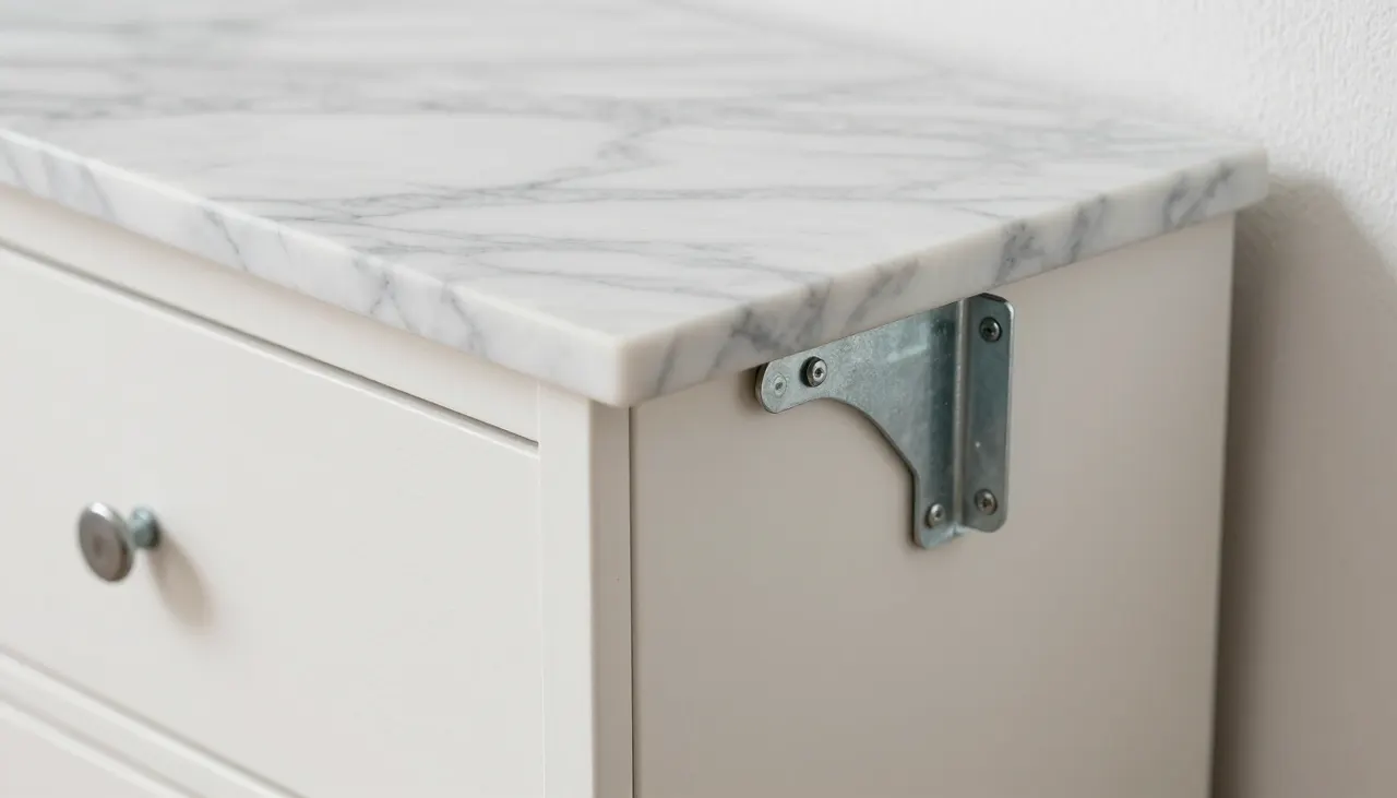 Fixation murale de sécurité pour commode