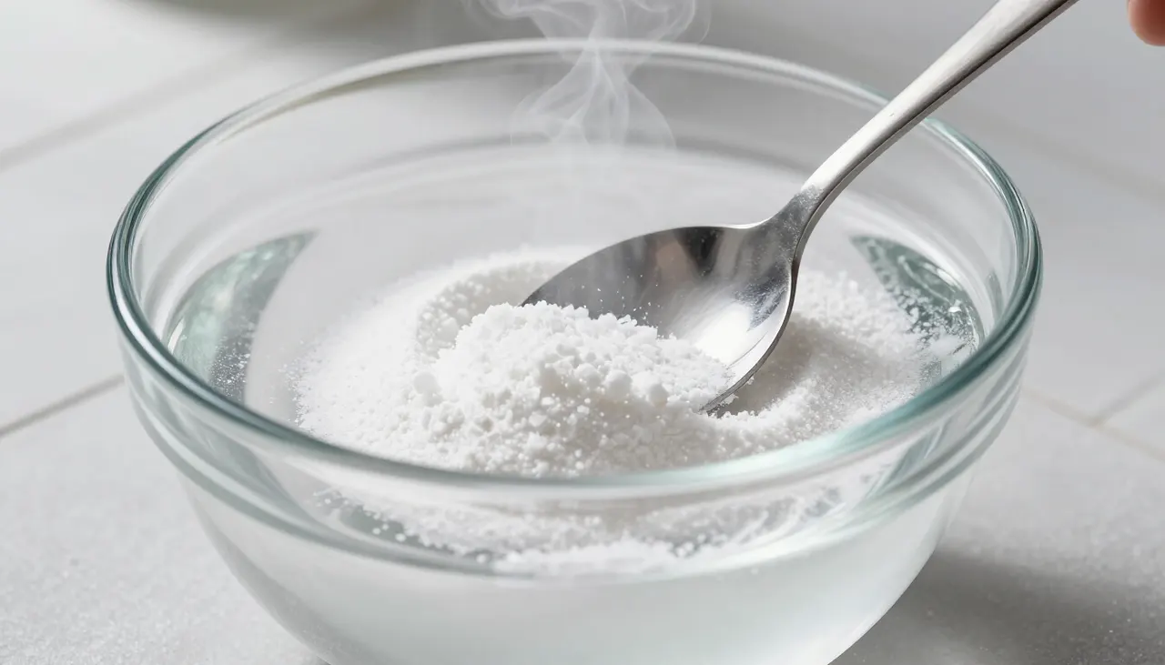 Préparation de percarbonate dans l'eau chaude
